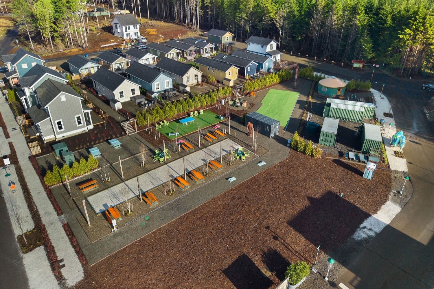 The Cosmo Is Just Steps From The Fernwood Station Outdoor Games Area
