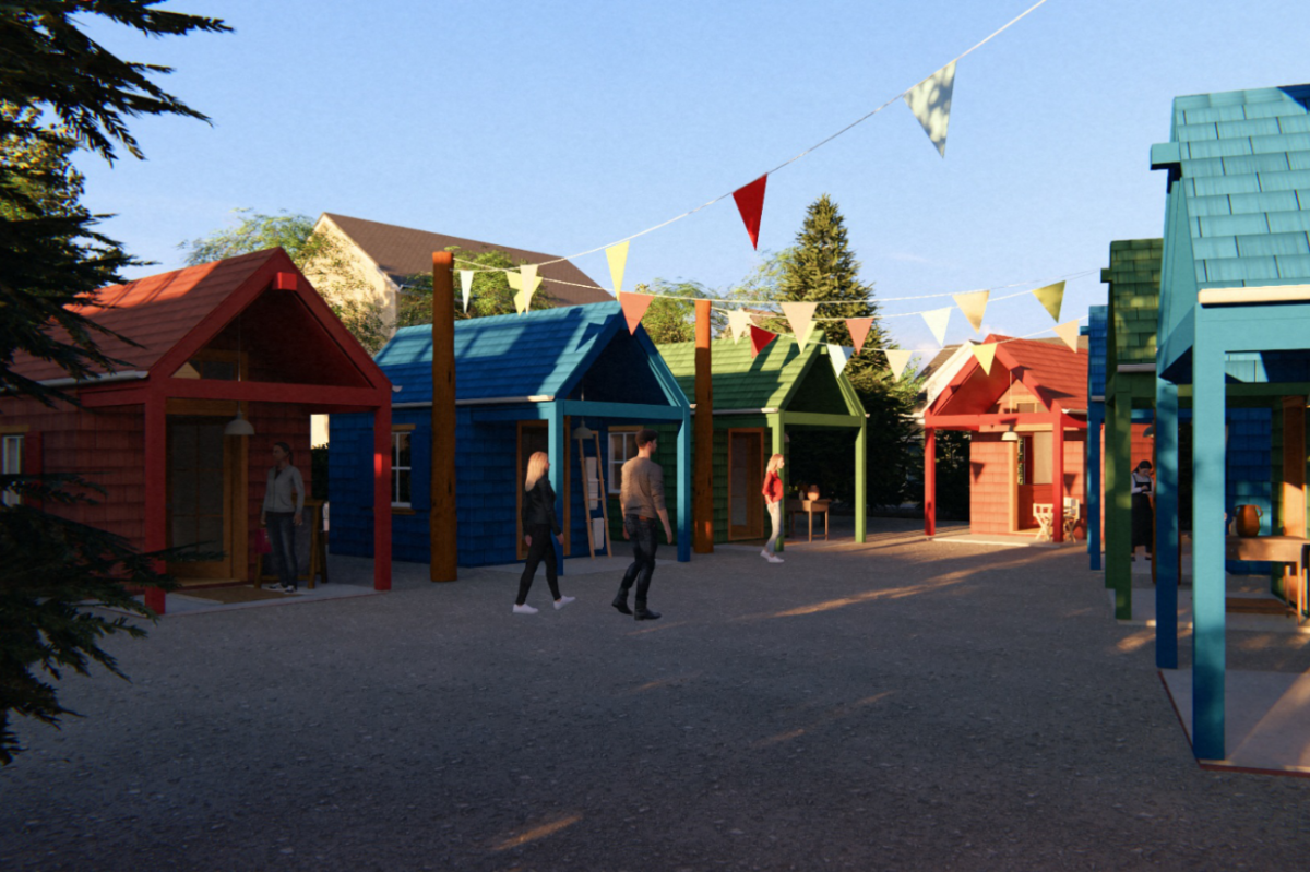 Rendering of Makers Court