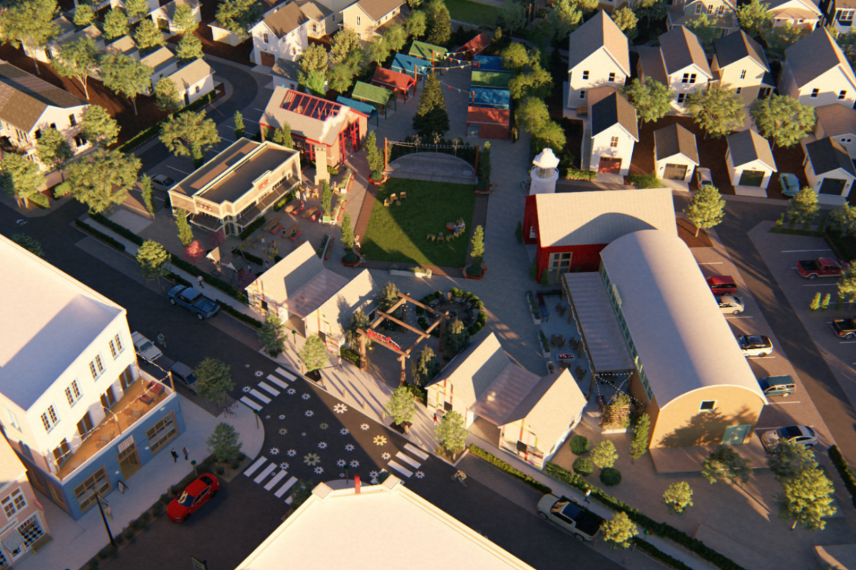 Rendering of Makers Court