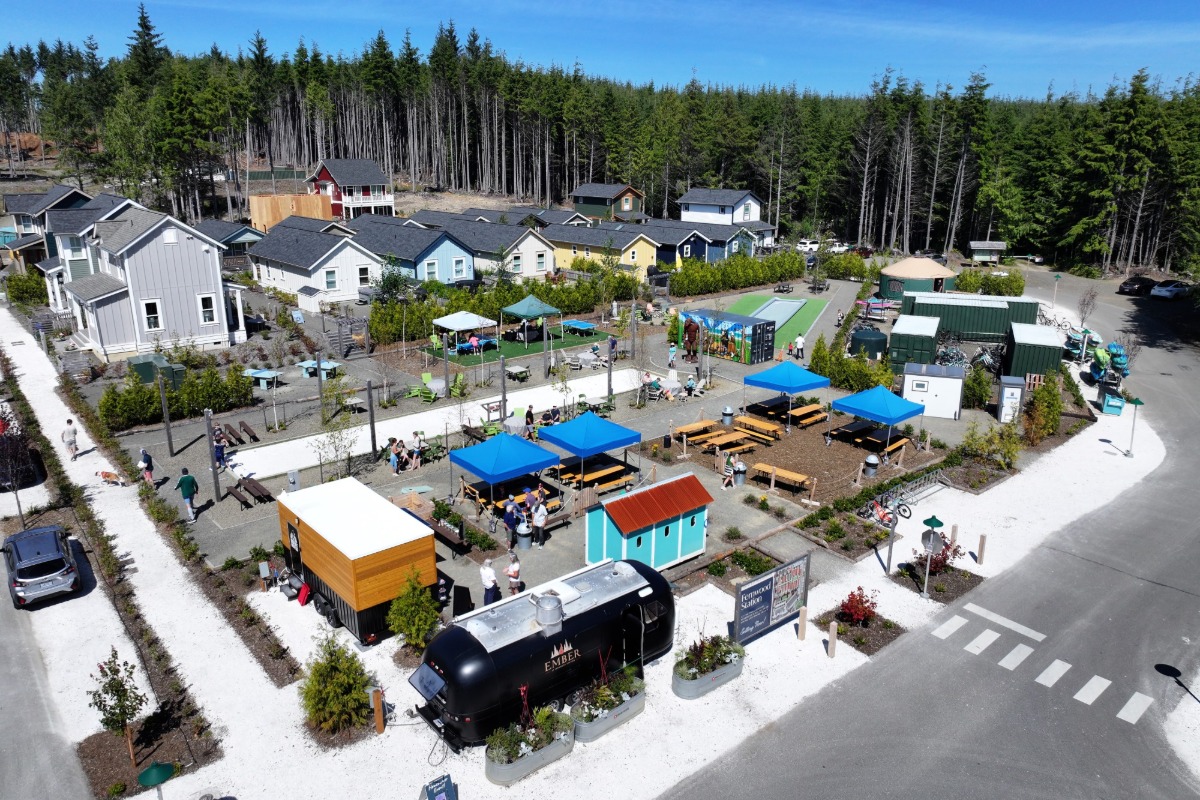 Homesite 721 is Just Steps From the Fernwood Station Games Courtyard
