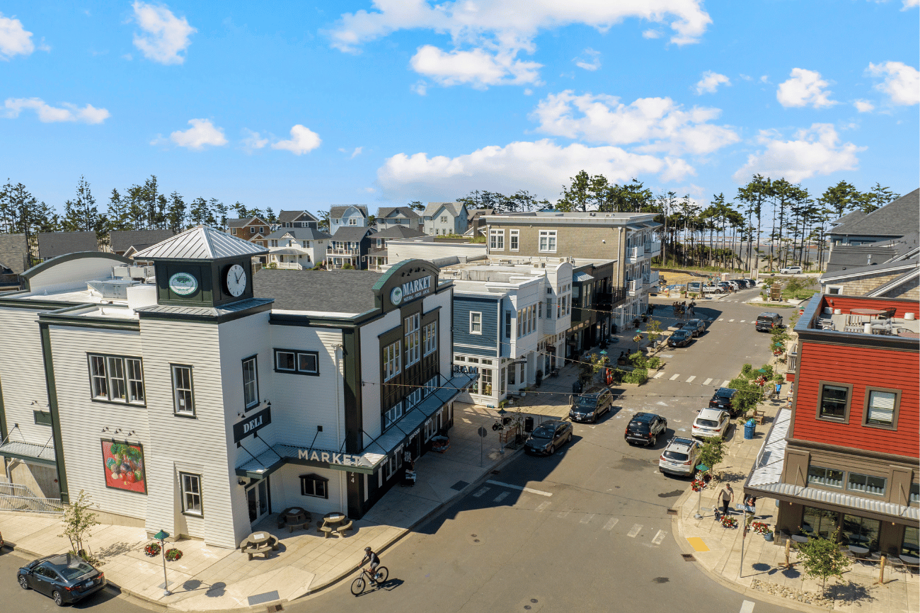 Town Center Shops & Restaurants | 5-Minute Ride