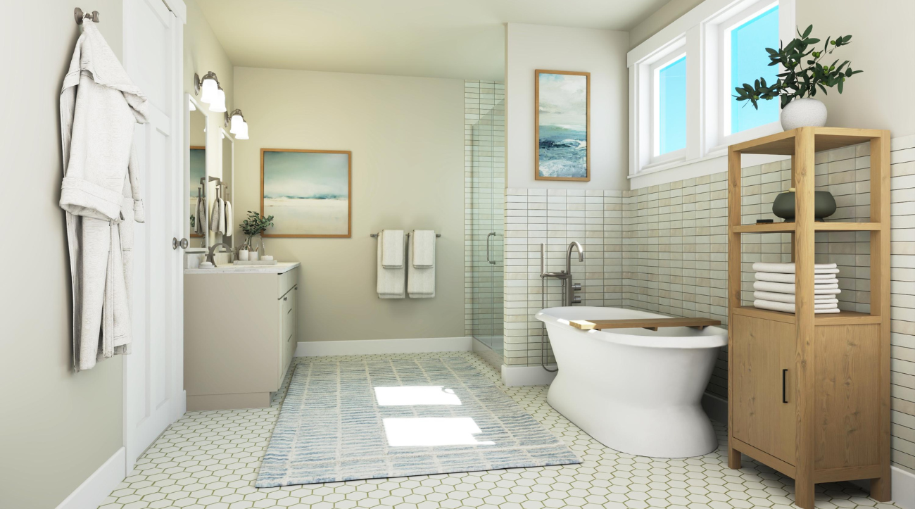 Rendering of Penthouse C Bathroom